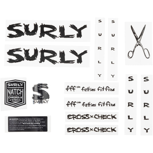 Cross Check Decal Set