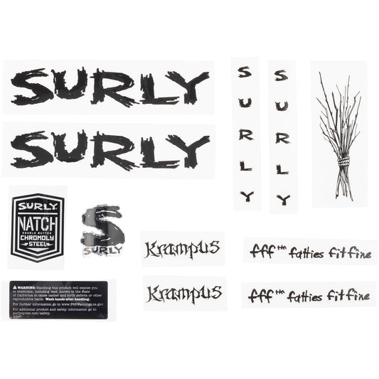 Krampus Decal Set