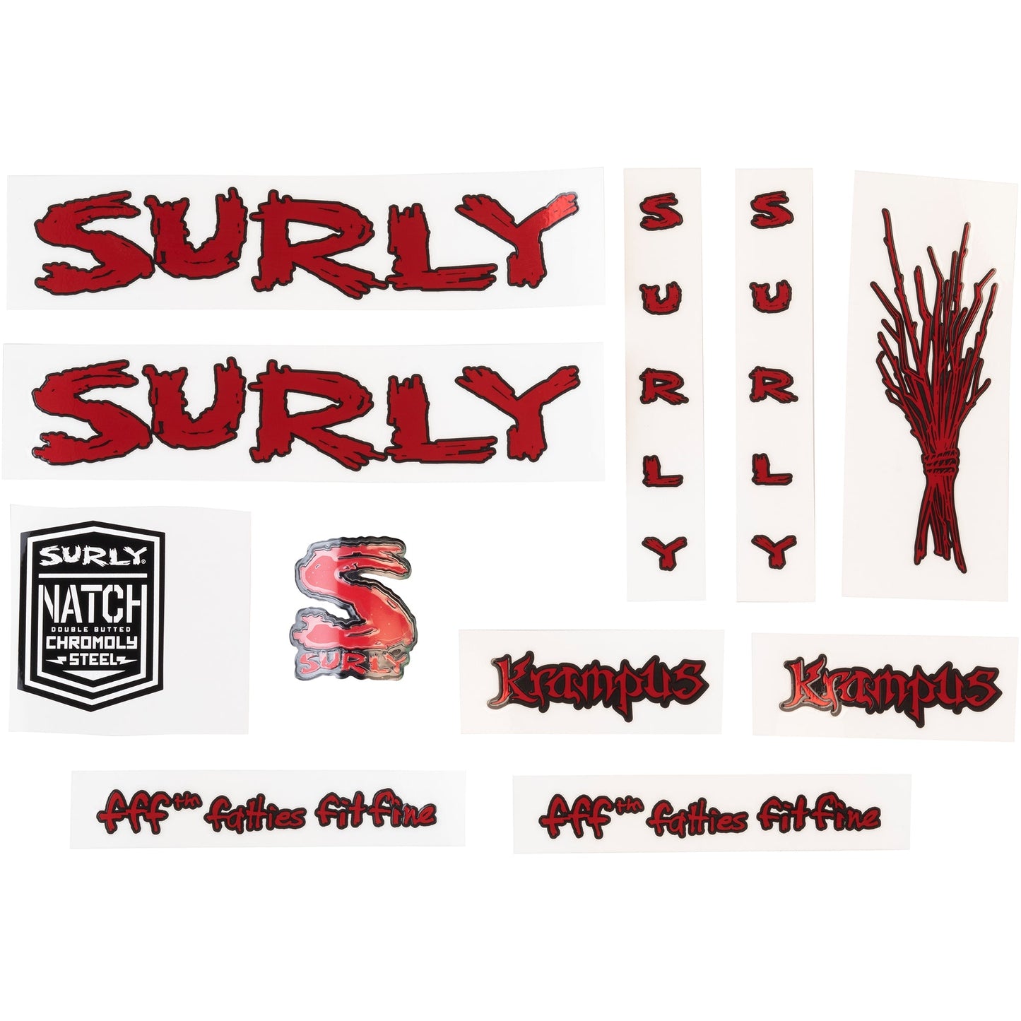 Krampus Decal Set
