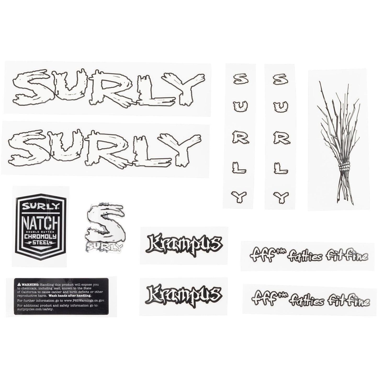 Krampus Decal Set