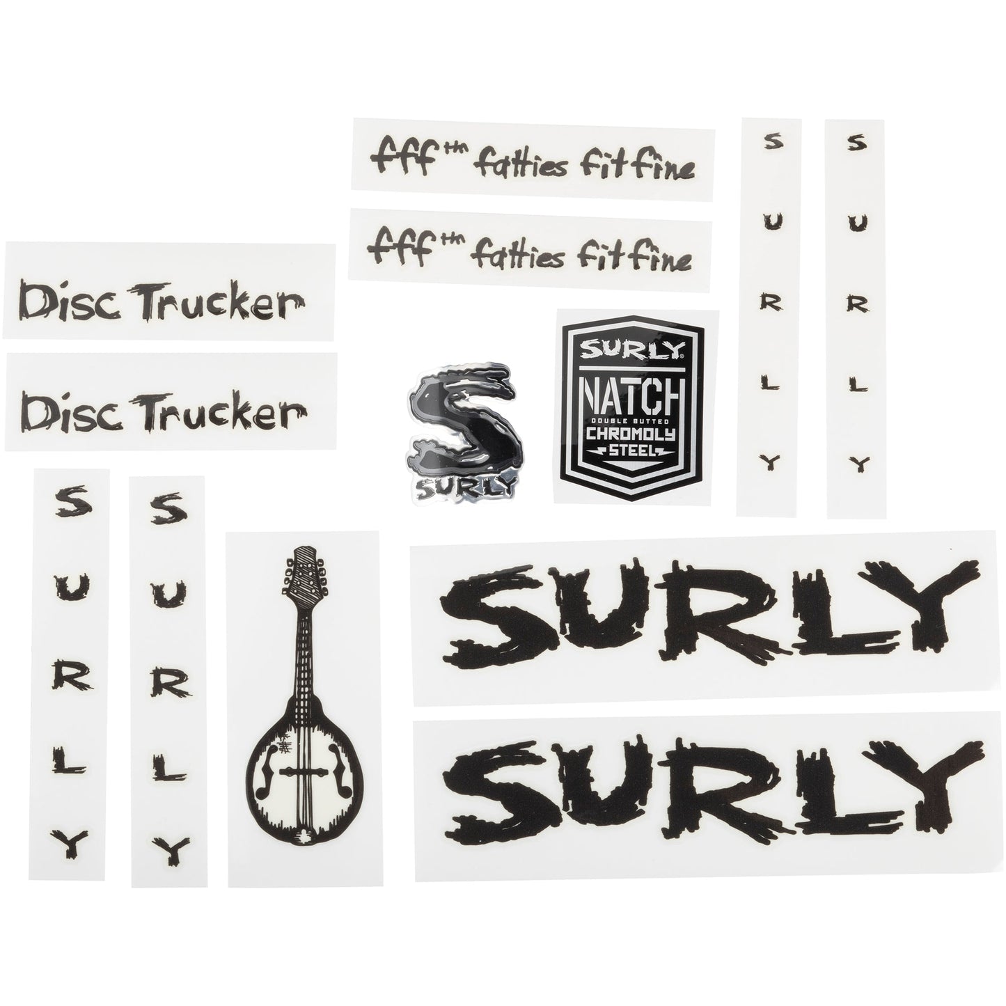 Disc Trucker Decal Set